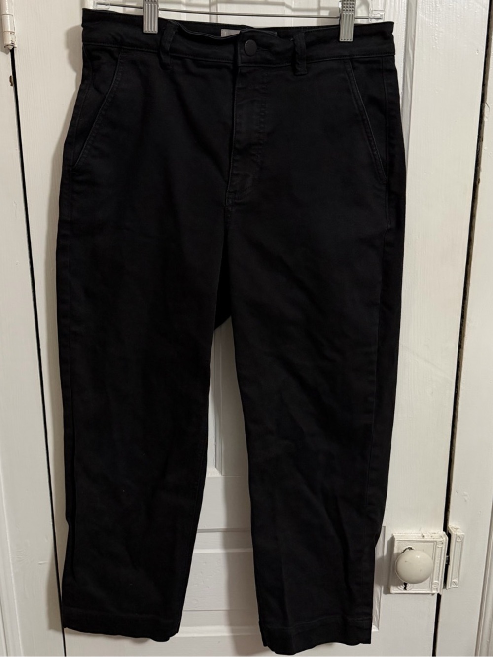 Everlane Black Wash Straight Leg Jeans Size 8